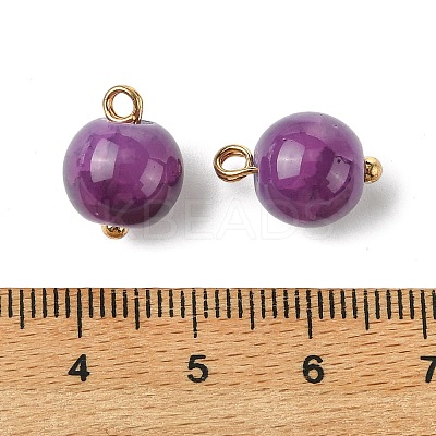 Alloy Glass Pendants GLAA-P080-03G-06-1
