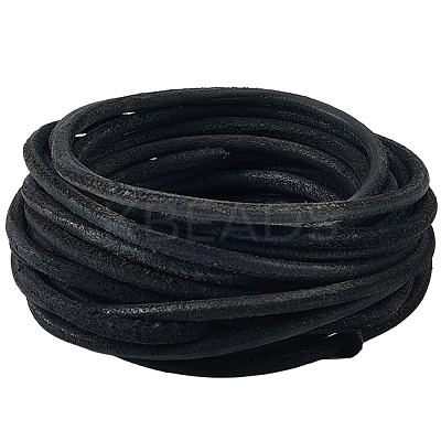5M DIY Frosted Cowhide Leather Cord OCOR-GF0004-97C-01-1