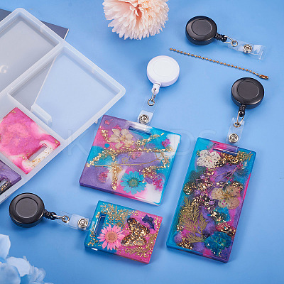 DIY ID Card Badge Holder Making Kit DIY-TA0004-85-1