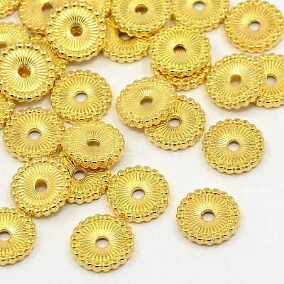 Tibetan Style Spacer Beads TIBE-47916-G-FF-1