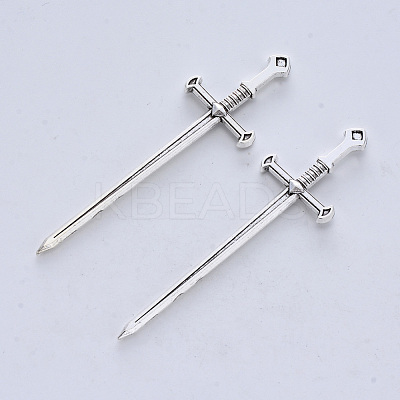 Tibetan Style Alloy Cabochons TIBE-R316-140AS-RS-1