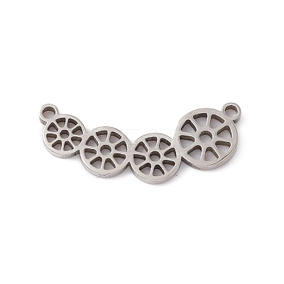 Non-Tarnish 201 Stainless Steel Connector Charms LS-STAS-G293-01P-1