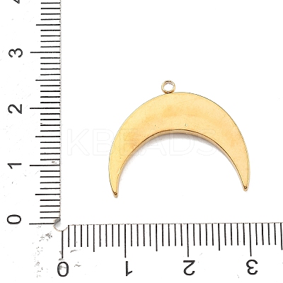 304 Stainless Steel Pendants STAS-R169-02B-G-1