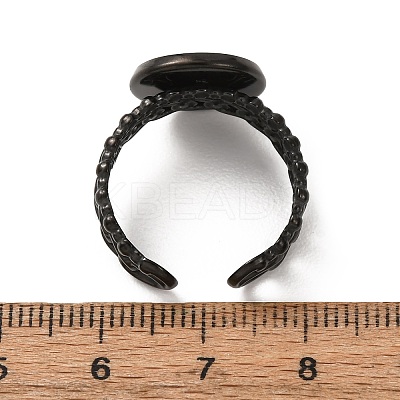 Curb Chains Shapes 304 Stainless Steel Ring Components STAS-P454-04C-B-1