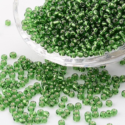 (Repacking Service Available) 8/0 Glass Seed Beads SEED-C014-3mm-27B-1