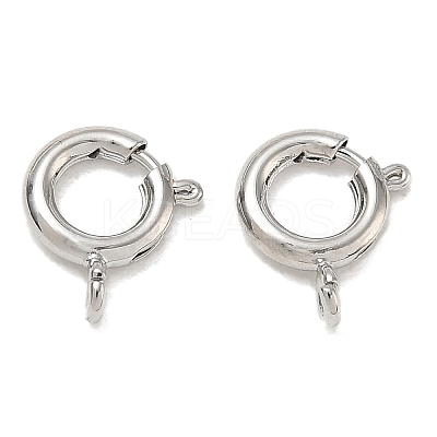 Brass Spring Ring Clasps KK-CBA1AE8-05C-P-1