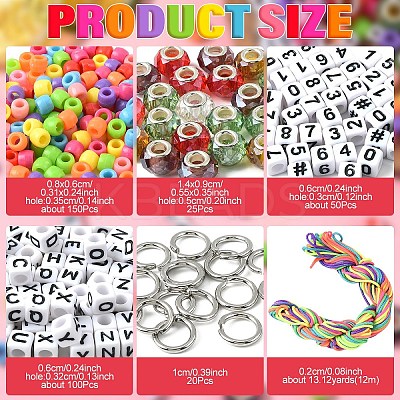 DIY Pendants Decoration Making Kits DIY-YW0016-18-1