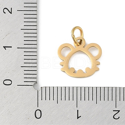 304 Stainless Steel Pendants STAS-L279-001G-09-1