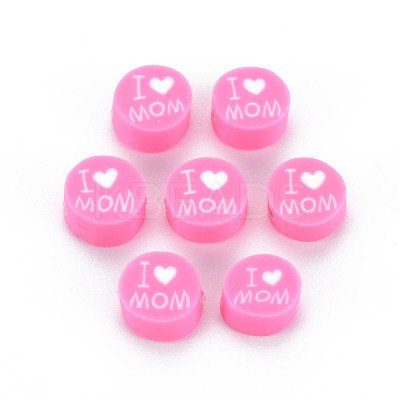 Handmade Polymer Clay Beads X1-CLAY-T019-11H-1