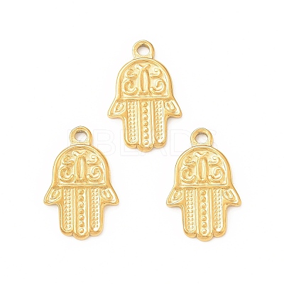 304 Stainless Steel Pendants STAS-A075-06G-1