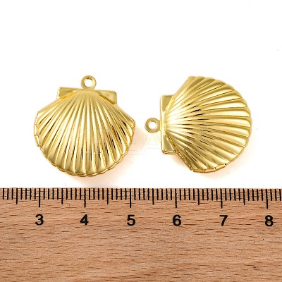 Rack Plating Brass Locket Pendants LS-KK-K277-07G-1