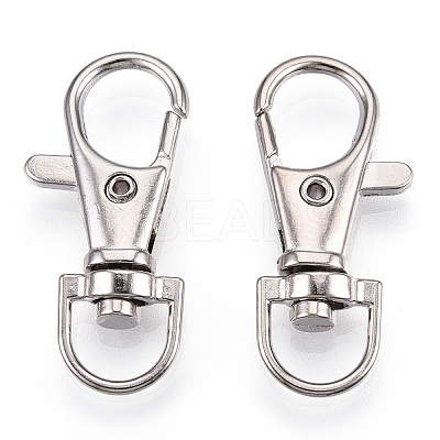 Alloy Swivel Lobster Claw Clasps FIND-T069-01C-P-1