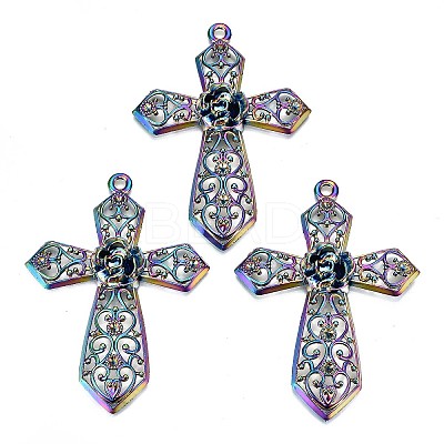 Alloy Big Pendants Rhinestone Settings LS-X-PALLOY-N156-030-RS-1