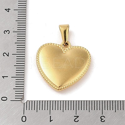 PVD Vacuum Plating 304 Stainless Steel Pendants STAS-R232-15C-G-1