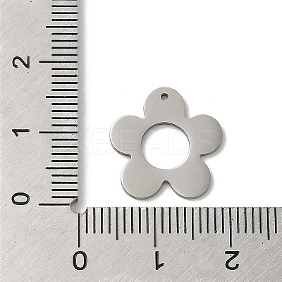 Non-Tarnish 201 Stainless Steel Pendants LS-STAS-E206-05P-03-1