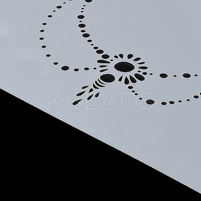 Plastic Hollow Out Drawing Painting Stencils Templates DIY-Z024-01D-1