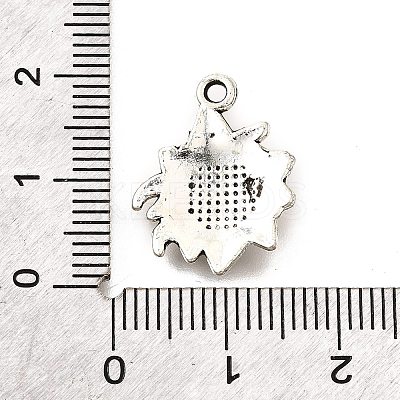 Tibetan Style Alloy Pendants TIBE-L008-26AS-1