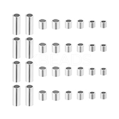 925 Sterling Silver Tube Beads STER-PH0003-46P-1