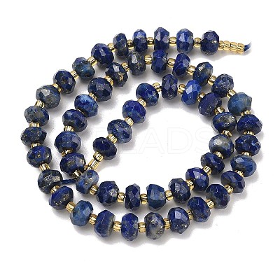 Natural Lapis Lazuli Beads Strands G-L642-J08-02-1