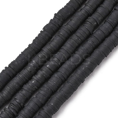 Handmade Polymer Clay Beads Strands CLAY-R089-8mm-Q029-1