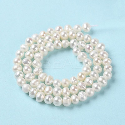 Natural Cultured Freshwater Pearl Beads Strands PEAR-E018-42-1