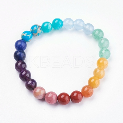 Chakra Jewelry BJEW-O162-A-1
