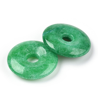10Pcs Natural Malaysia Jade Pendants G-NB0003-85-1