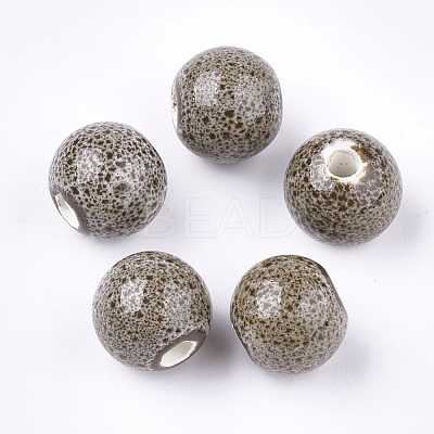 Handmade Porcelain Beads PORC-Q262-01F-1