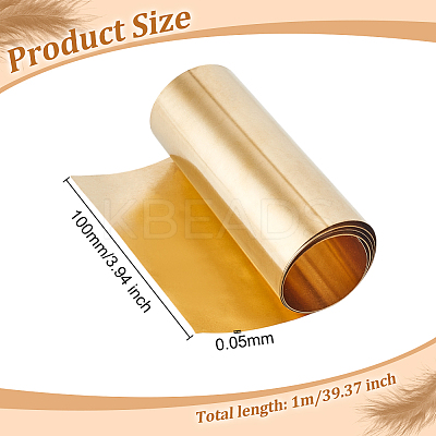 1M 1 Roll Copper Rolls AJEW-WH0661-78B-1