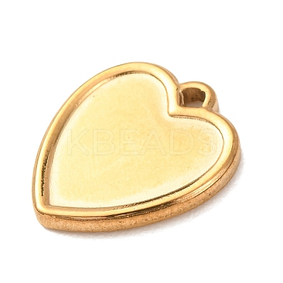 304 Stainless Steel Pendant Cabochon Settings LS-STAS-Z204-04G-13-1