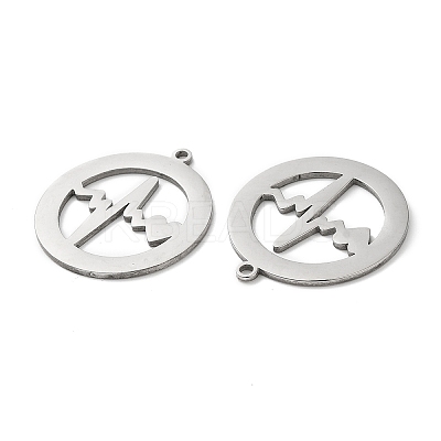 Non-Tarnish 201 Stainless Steel Pendants STAS-Q216-05P-1