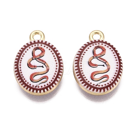 Printed Alloy Pendants PALLOY-SZC0008-05F-1