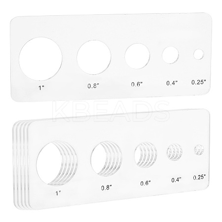 Acrylic Safety Eye Insertion Tool for Toy Making TOOL-WH0051-73D-1