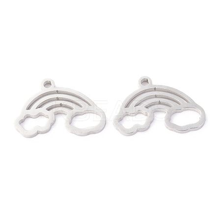 Non-Tarnish 304 Stainless Steel Pendants STAS-O142-62P-1