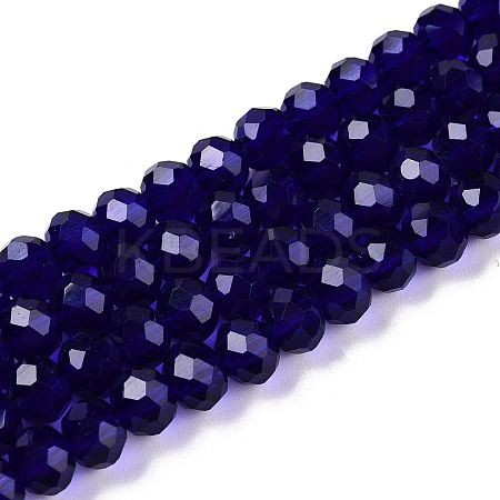 Glass Beads Strands EGLA-A044-T6mm-D06-1
