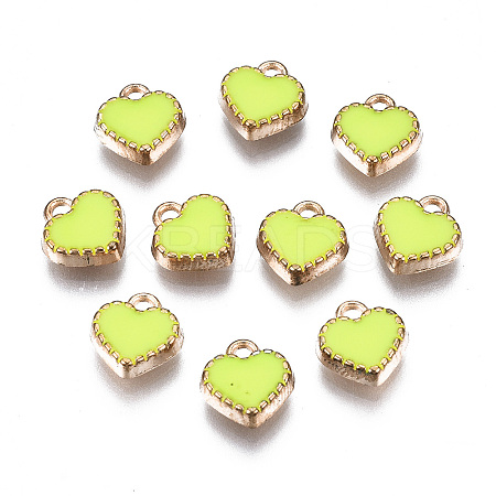 Alloy Enamel Charms X1-ENAM-Q033-51K-1