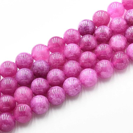 Natural Quartz Beads Strands G-N355-10mm-43-1