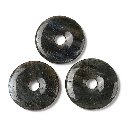 Natural Labradorite Pendants G-F524-H09-1