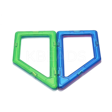DIY Plastic Magnetic Building Blocks DIY-L046-06-1