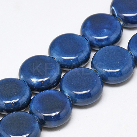 Handmade Porcelain Beads PORC-S496-E17-10mm-1