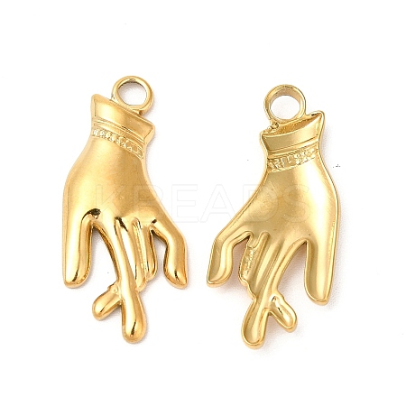 Ion Plating(IP) 304 Stainless Steel Pendants STAS-L268-041G-1