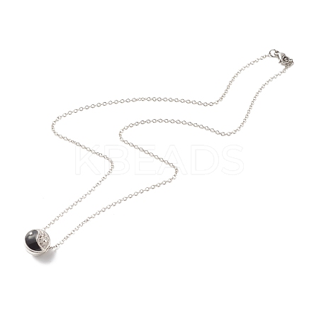 Brass Cable Chains Necklaces NJEW-JN03782-1