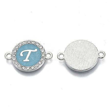 Alloy Enamel Links Connectors LS-ENAM-TAC0003-01S-06T-1