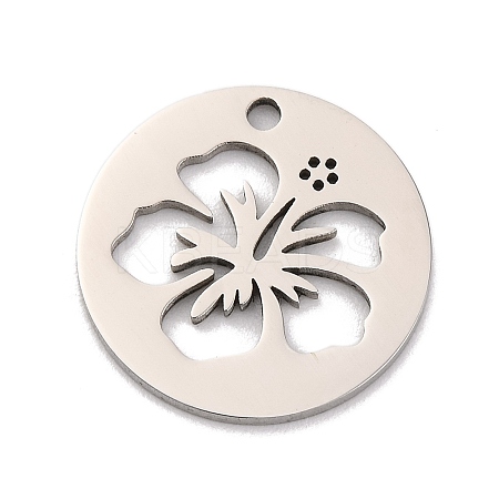Non-Tarnish 201 Stainless Steel Charms LS-STAS-U016-02P-1