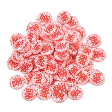Halloween Handmade Polymer Clay Cabochons CLAY-A007-08B-1