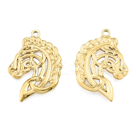 Ion Plating(IP) 201 Stainless Steel Pendants LS-STAS-N098-262LG-1