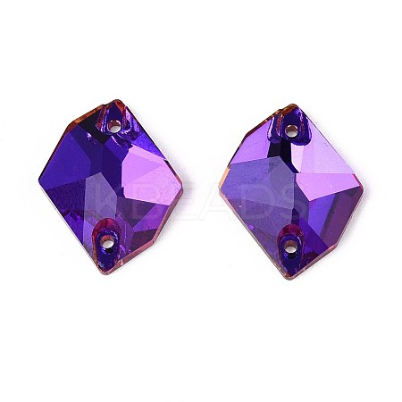 Irregular Rhombus Sew on Rhinestone RGLA-G019-01C-1