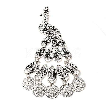 Tibetan Style Alloy Pendants X-FIND-M052-08AS-NR-1