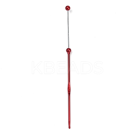 DIY Alloy Beadable Crochet Hooks AJEW-A064-02A-1