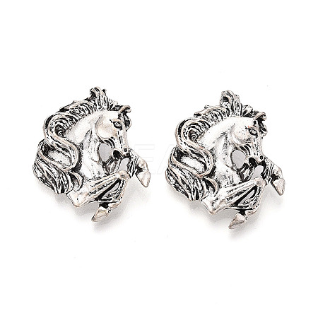 Tibetan Style Alloy Pendants TIBEP-T054-27AS-1